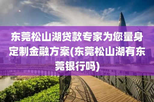 东莞松山湖贷款专家为您量身定制金融方案(东莞松山湖有东莞银行吗)